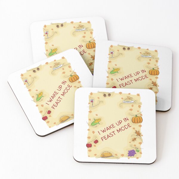 Item preview, I Woke Up In Feast Mode, Friendsgiving Party, Cool Christmas and Thanksgiving Dinner, Feast Holidays Turkey designed and sold by LaziniArts.