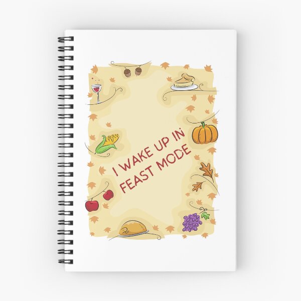 Item preview, I Woke Up In Feast Mode, Friendsgiving Party, Cool Christmas and Thanksgiving Dinner, Feast Holidays Turkey designed and sold by LaziniArts.