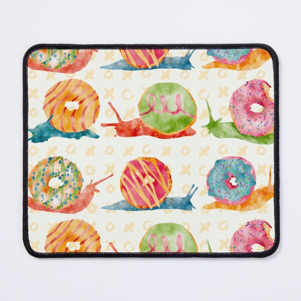Item preview, Tropical Donut Snails Watercolor designed and sold by Valerie Englehart.