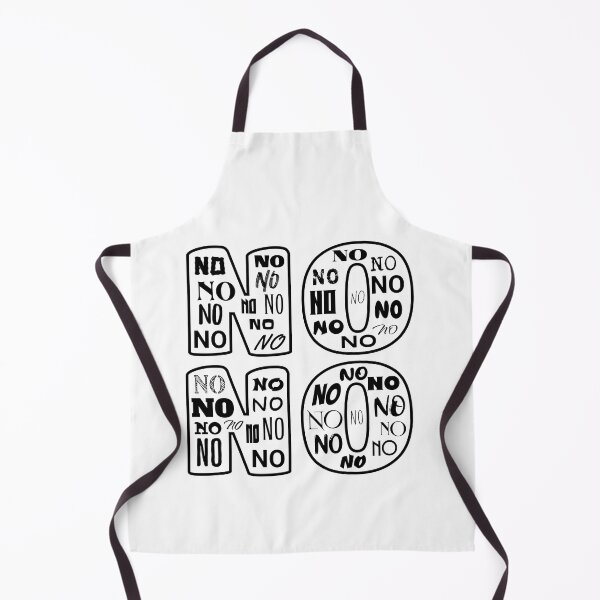 Item preview, No No No No, Negative, Black Print designed and sold by artfulnotebook.