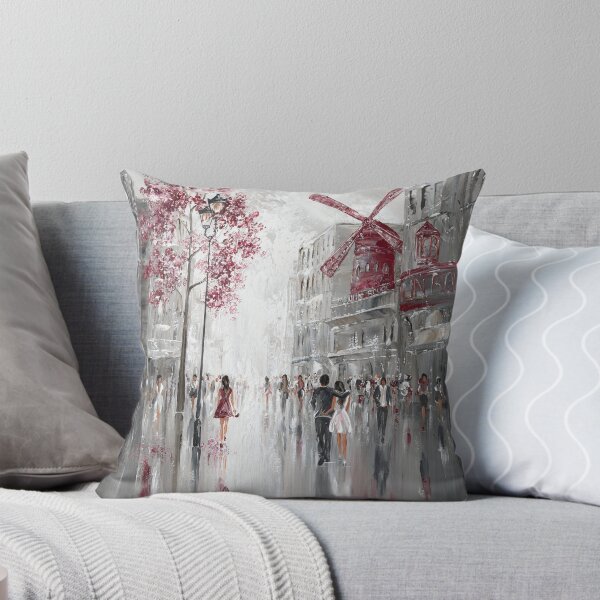Item preview, Moulin Rouge, Paris Cityscape designed and sold by BellasArtStudio.