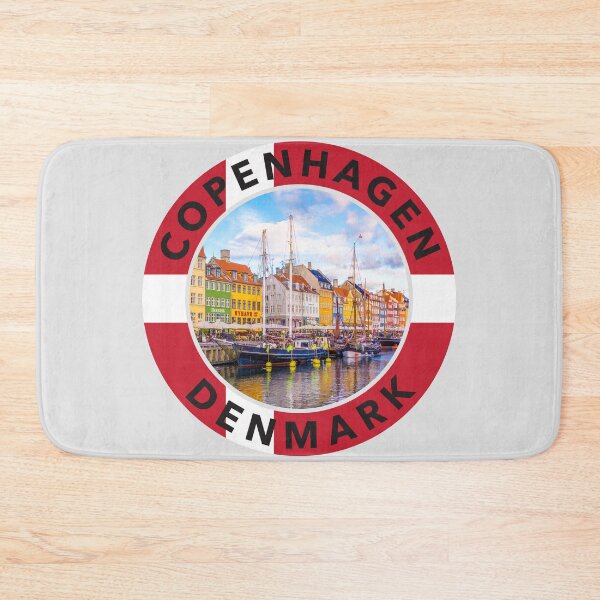 Item preview, Copenhagen, Denmark Round Emblem designed and sold by travelwitheric.