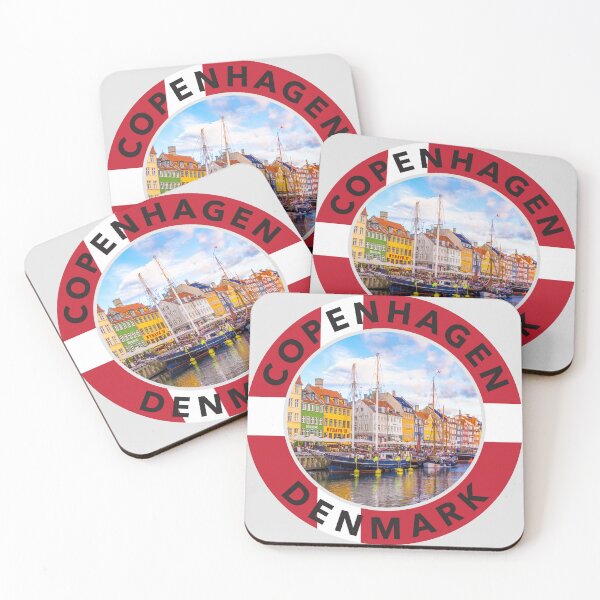 Item preview, Copenhagen, Denmark Round Emblem designed and sold by travelwitheric.