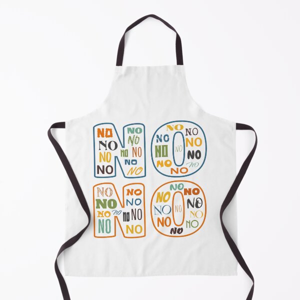Item preview, No No No No, Negative, Retro Colors designed and sold by artfulnotebook.