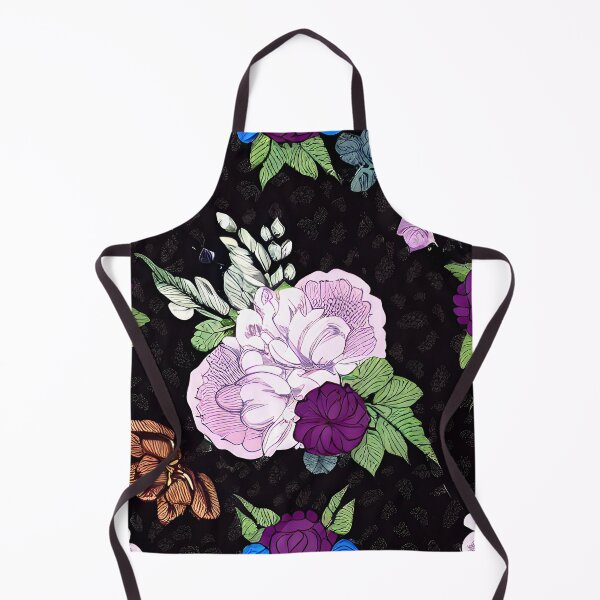 Aperçu de l'œuvre Fleurs violettes aquarelles, motif sans couture, art de jardin #12 créée et vendue par supeart.