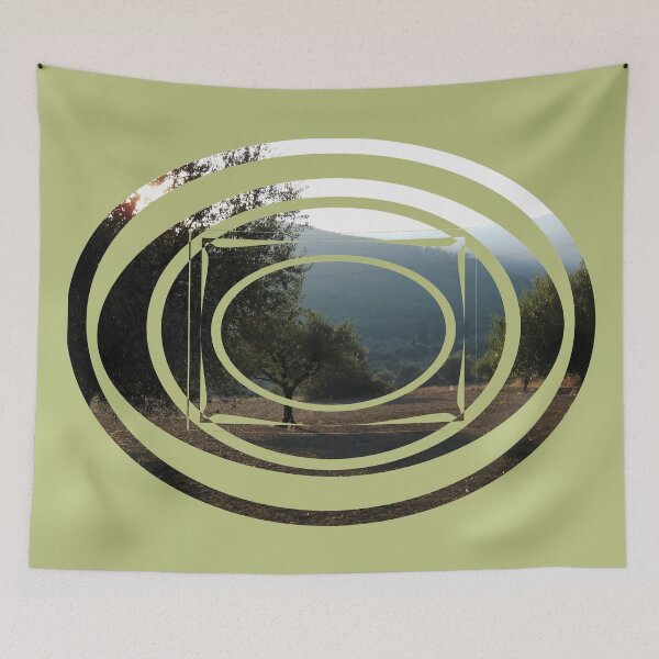 Item preview, sun through the olive trees designed and sold by tbshots.