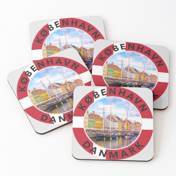 Item preview, Copenhagen, Denmark Round Emblem (in Danish) designed and sold by travelwitheric.