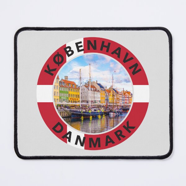 Item preview, Copenhagen, Denmark Round Emblem (in Danish) designed and sold by travelwitheric.