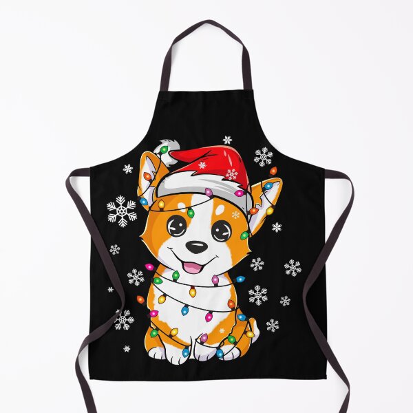 Item preview, Corgi Xmas Santa Tree Lights Gifts designed and sold by alexquang.