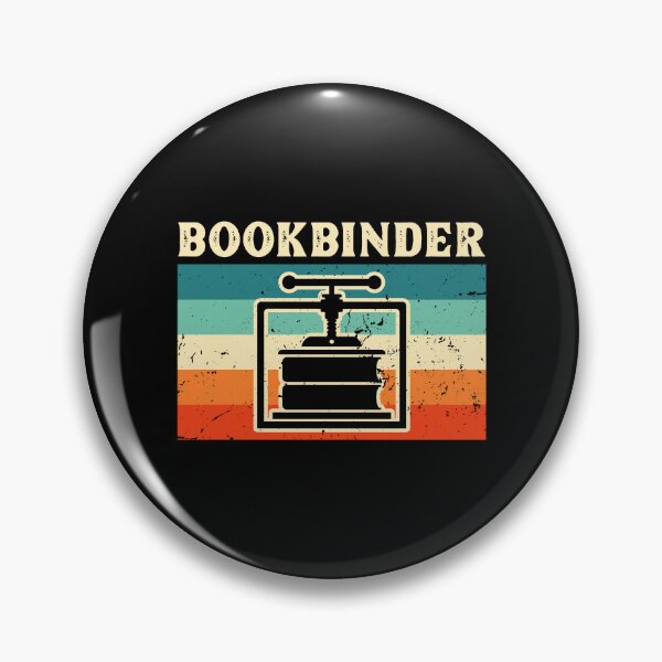 Item preview, Retro Vintage Bookbinder Bookbinding designed and sold by NestaReign.