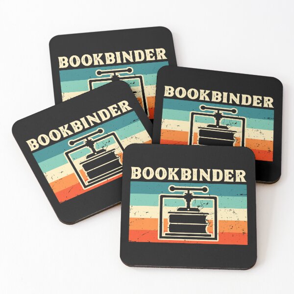 Item preview, Retro Vintage Bookbinder Bookbinding designed and sold by NestaReign.