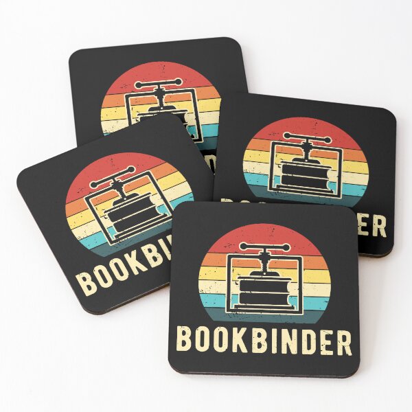 Item preview, Retro Bookbinder Vintage Bookbinding designed and sold by NestaReign.