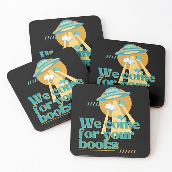 Item preview, We come for your books designed and sold by River Graphic Design.