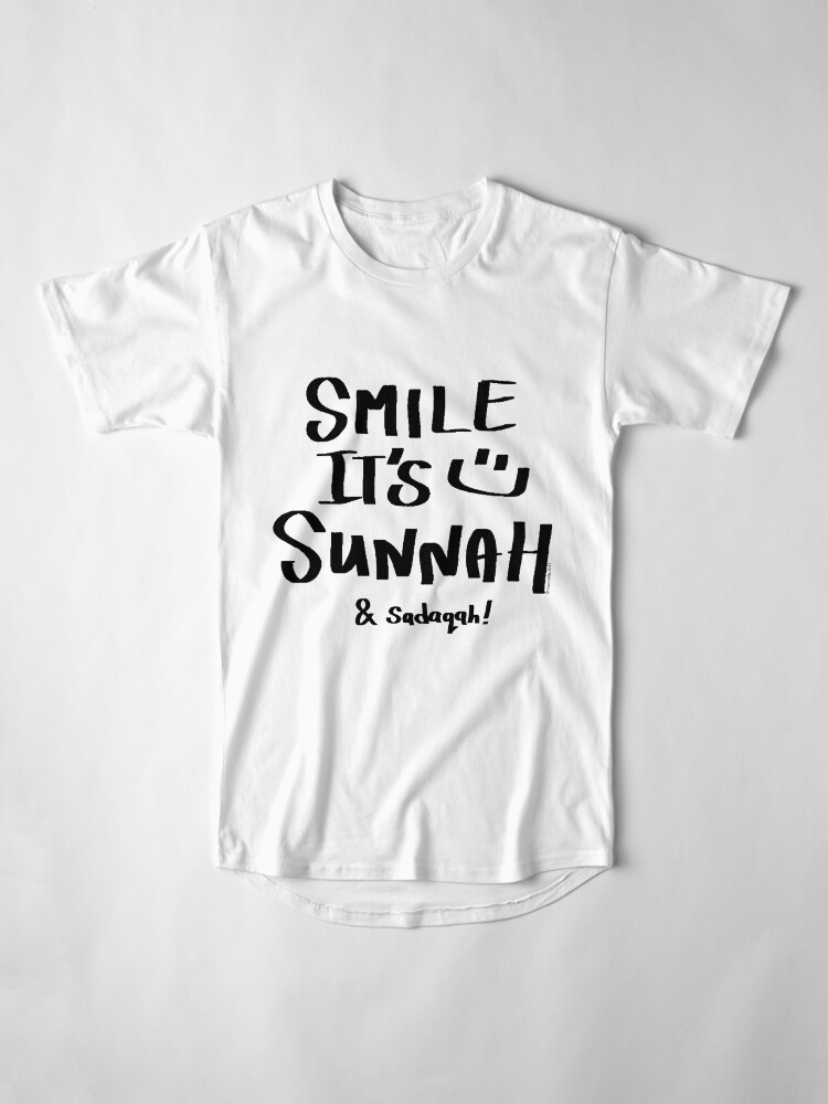 smile its sunnah t shirt