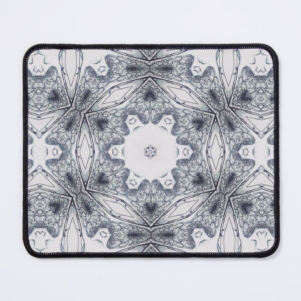 Item preview, 44204 - Monochrome Vintage Gothic Ink Kaleidoscope Design designed and sold by 44scarab.