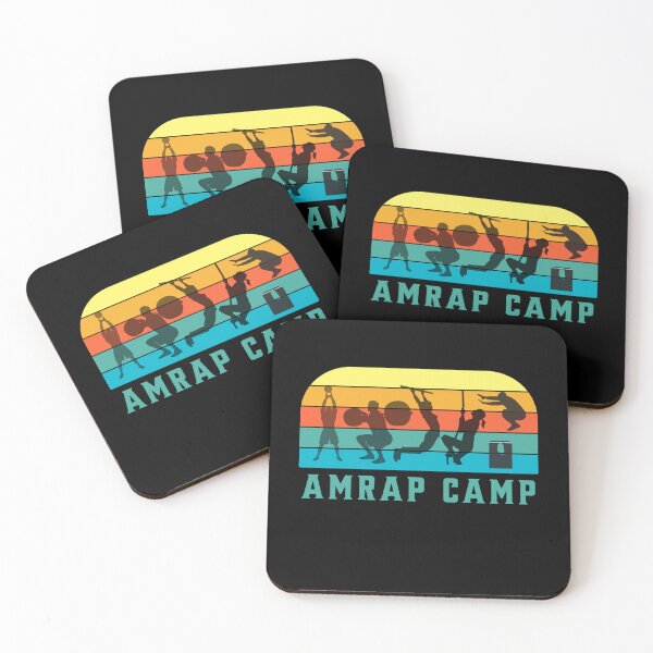 Item preview, AMRAP Camp As Many Rep As Possible designed and sold by Desiznn.