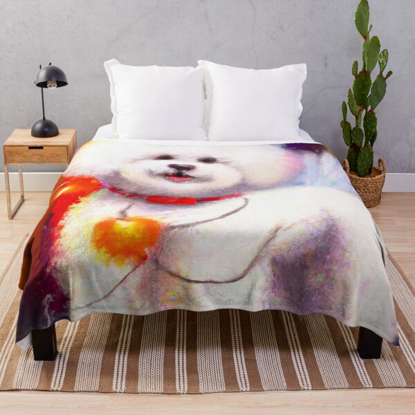 Item preview, Cute Bichon Frisé Drawing designed and sold by WeHeartAnimals.