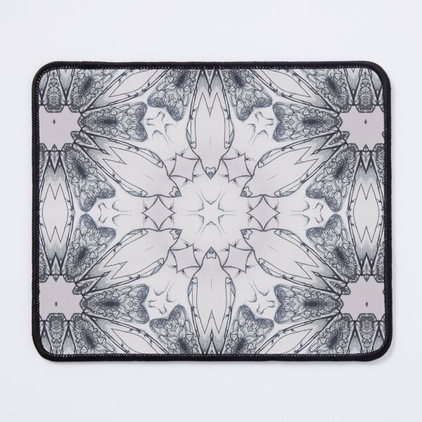 Item preview, 44205 - Monochrome Vintage Gothic Ink Kaleidoscope Design designed and sold by 44scarab.