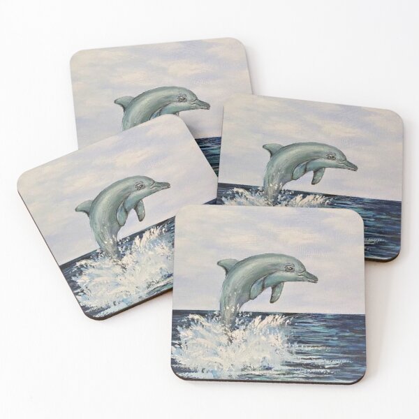 Item preview, Dolphin Painting designed and sold by KVELKY.