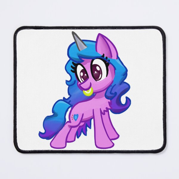 Item preview, Izzy Moonbow munching on a tennis ball designed and sold by llamalauncher.