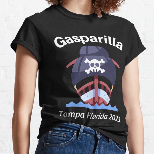 TPA Pirate Ship Tampa logo shirt- Men's Crew Neck, Gasparilla