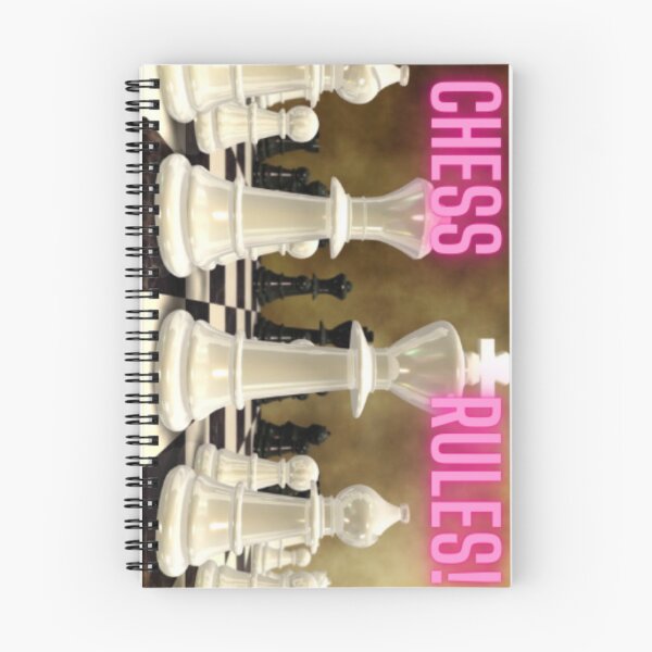 Item preview, Chess Rules! Image in hot pink caps designed and sold by TaiwanTitan87.