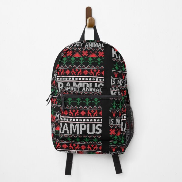 Item preview, Krampus is my Spirit Animal Christmas Ugly Sweater designed and sold by mkzmerch.