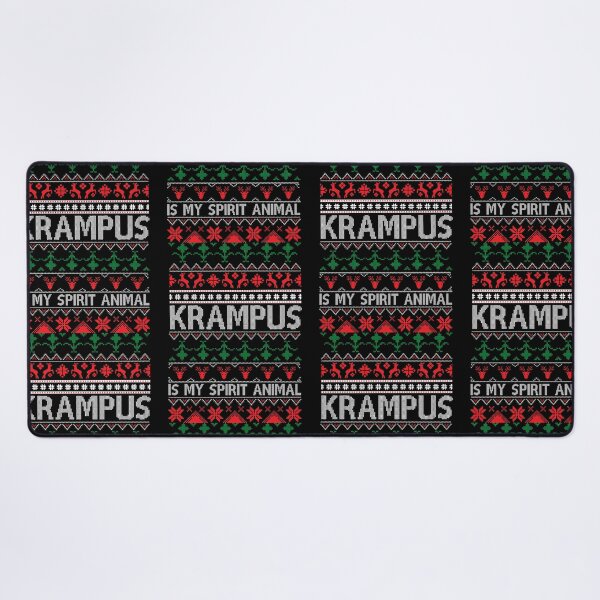 Item preview, Krampus is my Spirit Animal Christmas Ugly Sweater designed and sold by mkzmerch.