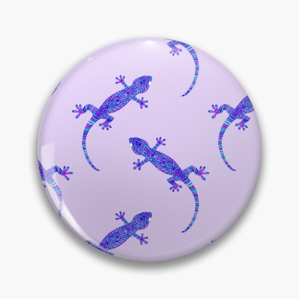 Item preview, Pink and Blue Gecko designed and sold by Julie Erin Designs.