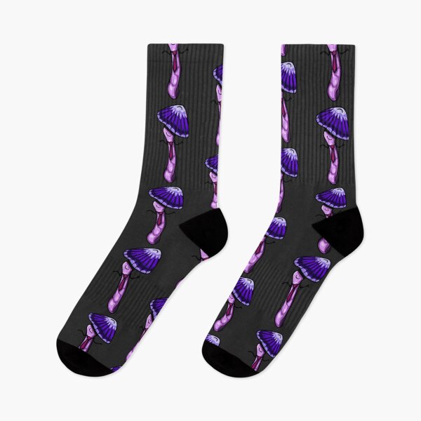 Item preview, Purple Mushroom In A Tie - Funny Mushroom designed and sold by mikeymadness.