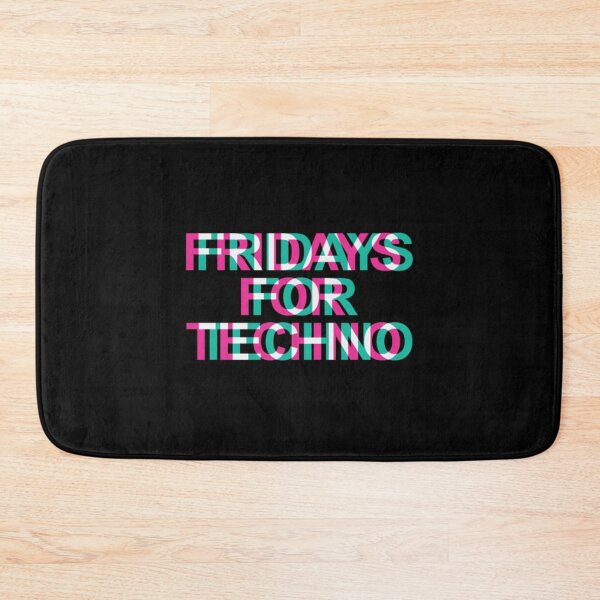 Item preview, Fridays For Techno Rave Trippy Glitch Hardstyle designed and sold by ZoldieKlieany.