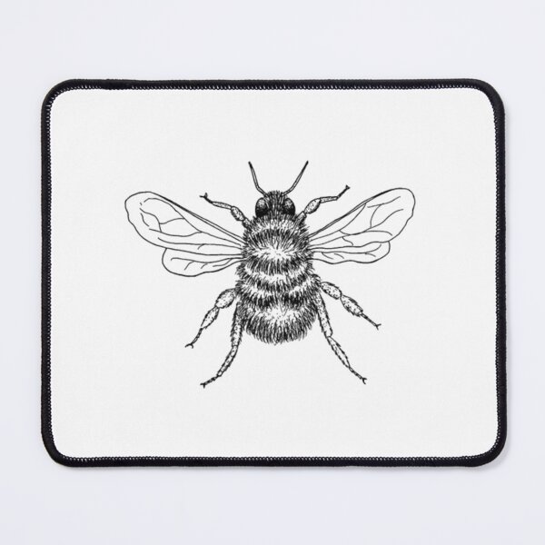 Item preview, garden bumblebee - insect drawing designed and sold by ZoldieKlieany.
