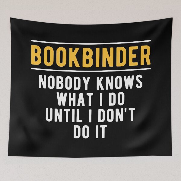 Item preview, Bookbinding Bookbinder Do designed and sold by NestaReign.