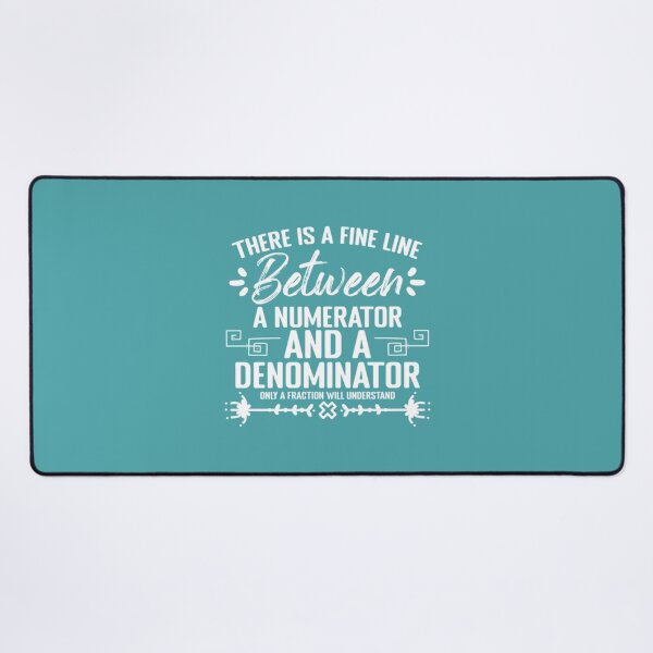 Item preview, Numerator Denominator Math Puns for Mathematicians designed and sold by ZoldieKlieany.