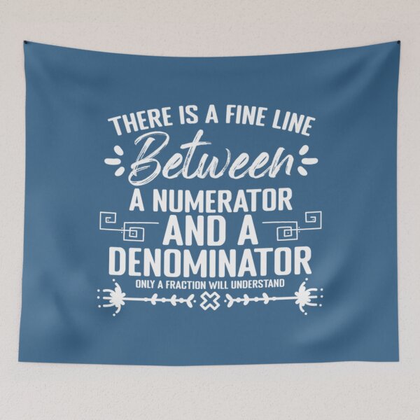 Item preview, Numerator Denominator Math Puns for Mathematicians designed and sold by ZoldieKlieany.