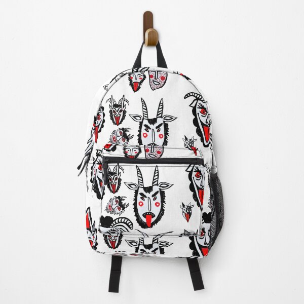 Item preview, Scary Creepy Krampus Heads Cult Folklore designed and sold by mkzmerch.