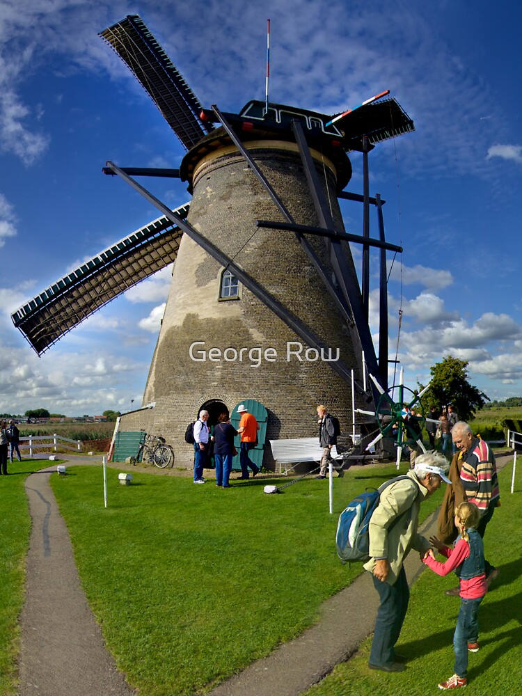 A Kinderdijk Windmill by VeryIreland