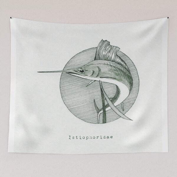 Item preview, Istiophoridae - Marlin designed and sold by HoneyGherkin.