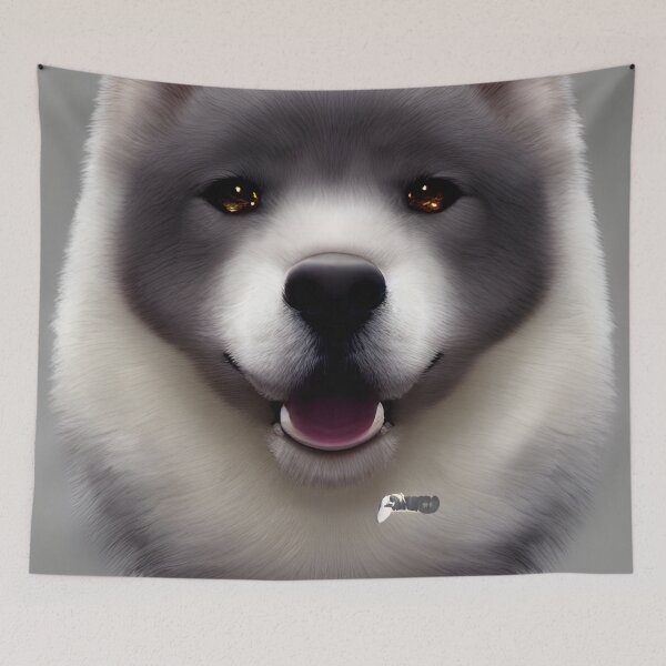 Item preview, eskimo anime dog #5 designed and sold by supeart.