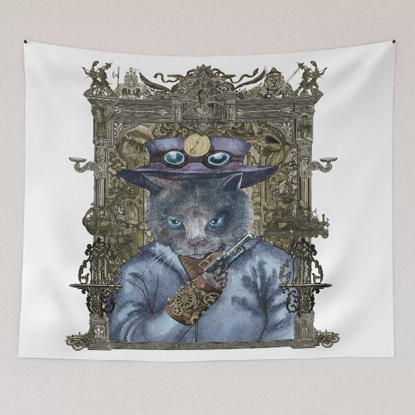 Item preview, Captain Nemo portrait with very delicate frame in classic style designed and sold by felissimha.
