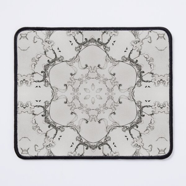 Item preview, 8621 - Monochrome Vintage Gothic Ink Kaleidoscope Design designed and sold by 44scarab.