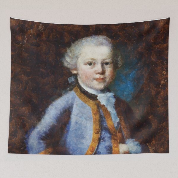 Aperçu de l'œuvre Jeune Mozart créée et vendue par Ryan Rad.