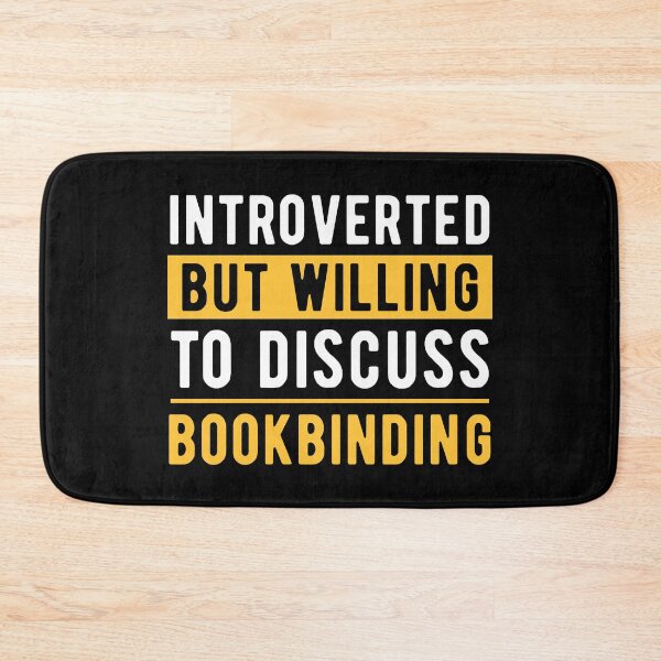 Item preview, Bookbinder Bookbinding Fun Quote designed and sold by NestaReign.