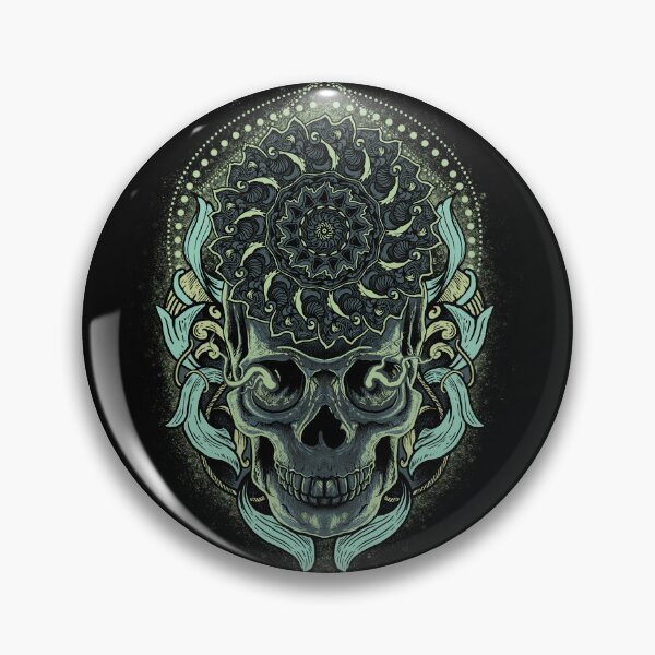 Item preview, Skull Mandala designed and sold by murderinkart.