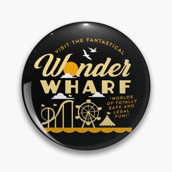 Item preview, Retro Wonder Wharf designed and sold by Lone Wolves.