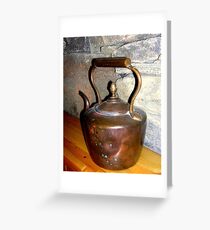 Copper Kettle Greeting Card