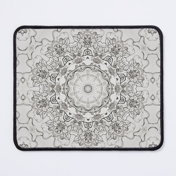 Item preview, 8622 - Monochrome Vintage Gothic Ink Kaleidoscope Design designed and sold by 44scarab.