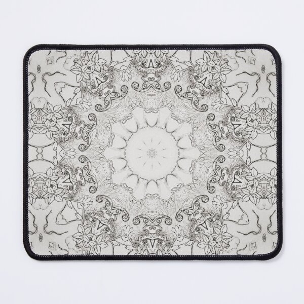 Item preview, 8623 - Monochrome Vintage Gothic Ink Kaleidoscope Design designed and sold by 44scarab.