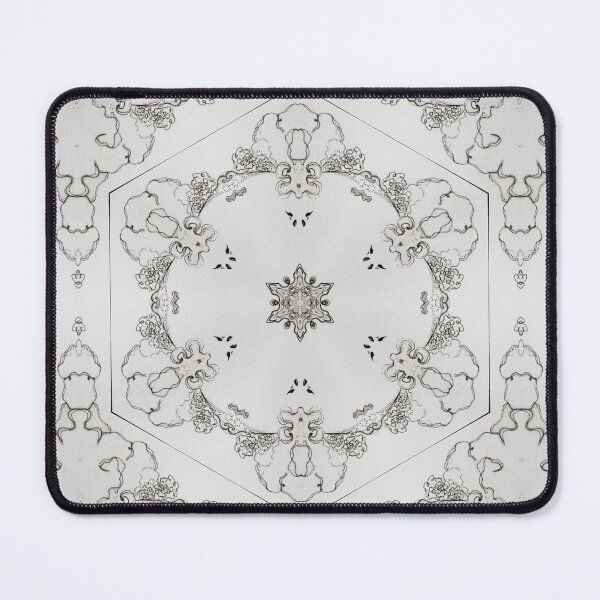 Item preview, 8624 - Monochrome Vintage Gothic Ink Kaleidoscope Design designed and sold by 44scarab.