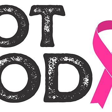 Artwork thumbnail, not today (pink ribbon) by mystudiocreate